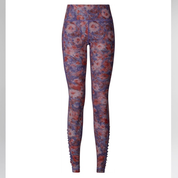 Lululemon - Speed tight IV - Pink-multi - Size 6 - Picture 1 of 5